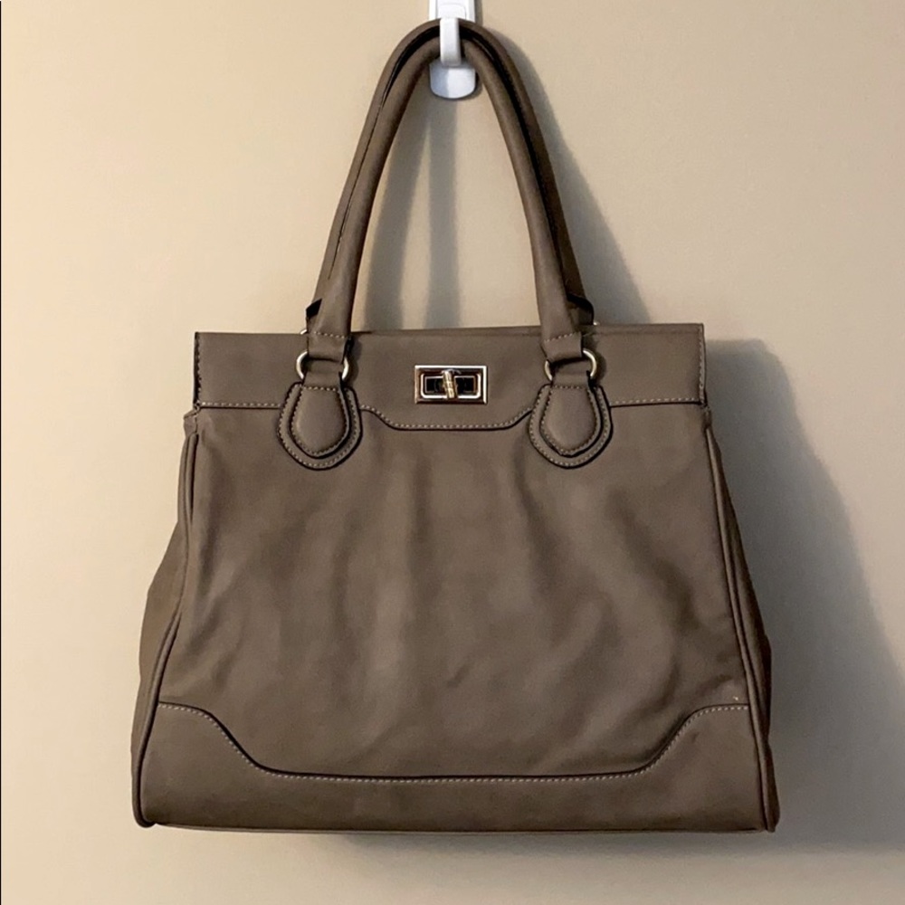 Women’s AldoTaupe Faux Leather Tote